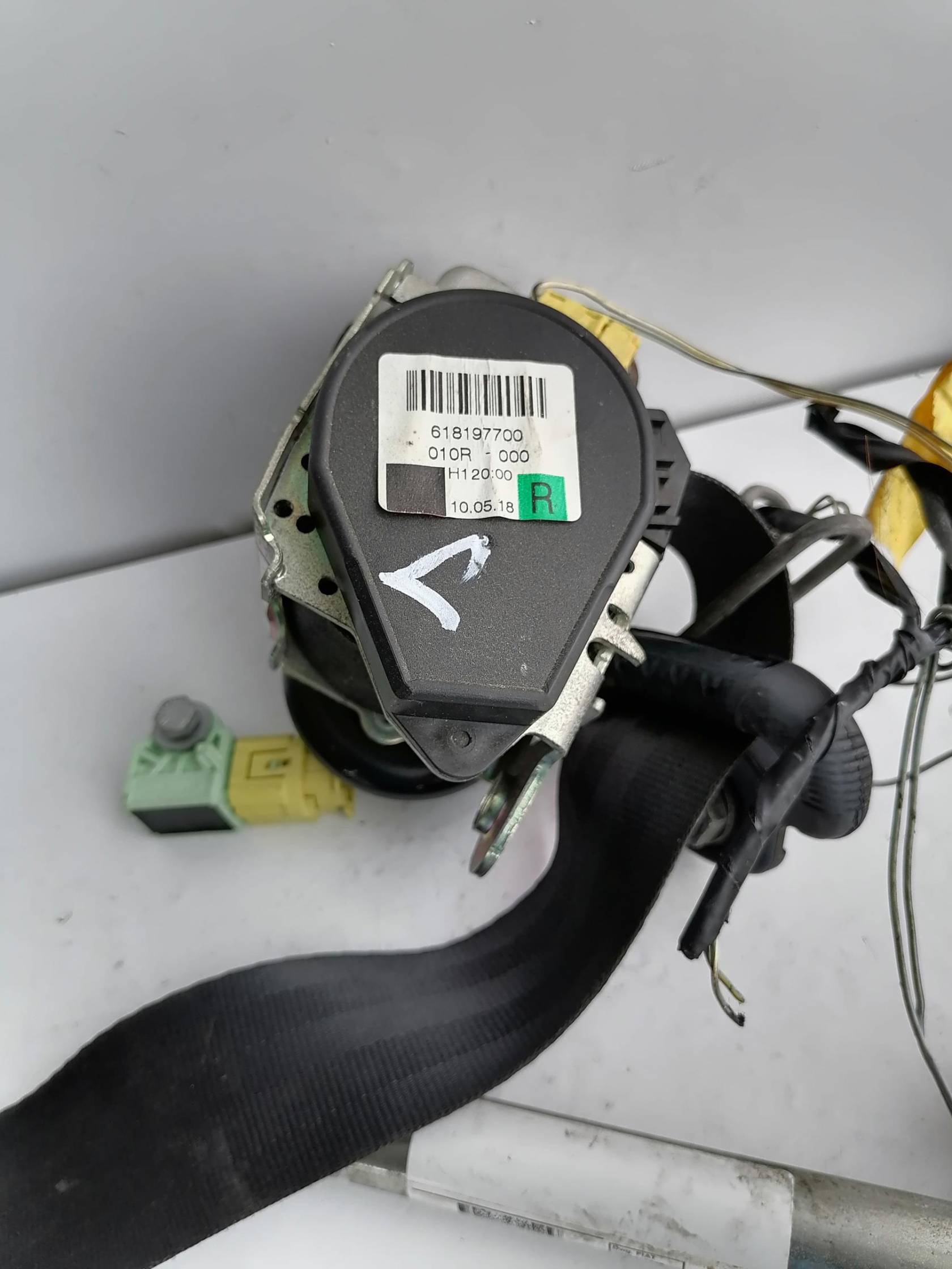 Cintura di sicurezza ant. dx.